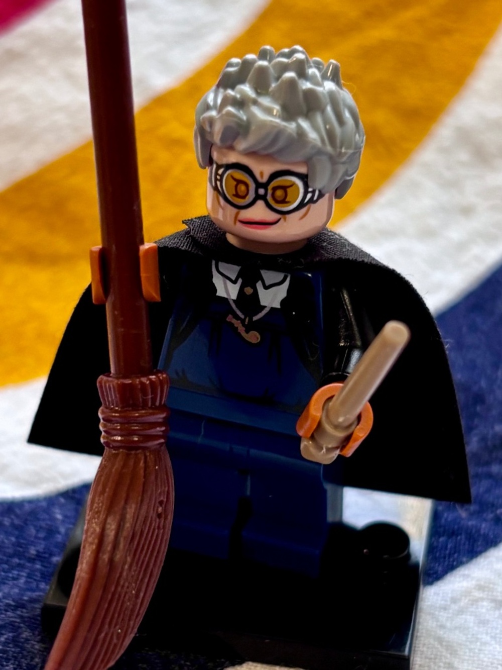 LEGO HARRY POTTER "Madam Rolanda Hooch" hp296 with stand & accessories.